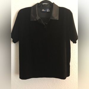 Lizsport! Velour/Velvet Shirt size XL